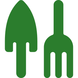 entreprenør i skjern - Formby Multiservice - streamline icon gardening tools - Hjem